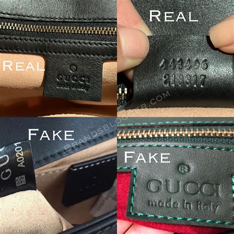 gucci bag bag real vs fake|check gucci serial number.